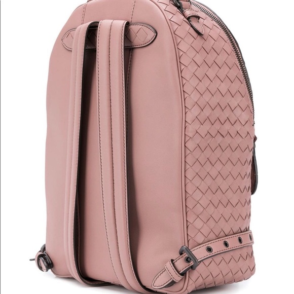 Bottega Veneta Handbags - Brand New Bottega Veneta Deco Rose Backpack